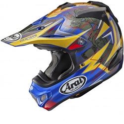 Arai MX-V Motocross Helmet Broc Tickle Blue